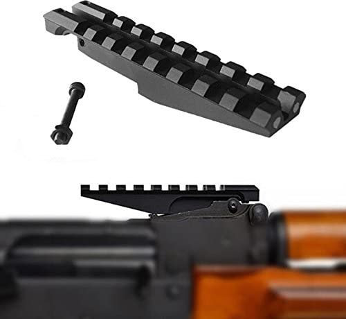 FIRECLUB Low Profile Picatinny Scope Mount for AK Series Rifles AK Rear Sight …