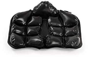 AFH Webshop Ergonomisches Sitzkissen | Sattelkissen | Luftkissen | aufblasbares Luftpolsterkissen | Multi Purpose | 45 x 40 cm | mit abnehmbarem Bezug