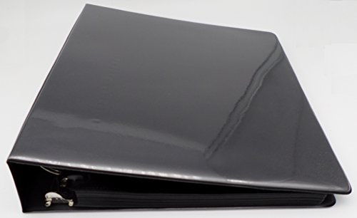 docsmagic.de 3-Ring Album Black + 50 18-Pocket Toploading Pages - Sammelalbum + Ordnerseiten - Schwarz - PKM - YGO - MTG