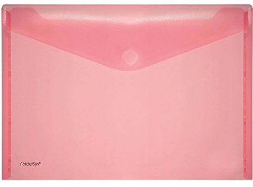 FolderSys PP-Umschlag 10er Set (A4, Rot, 10 Umschläge)