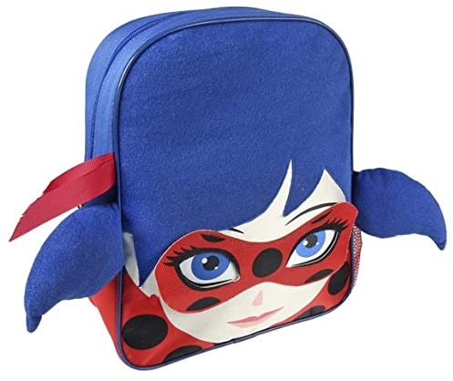 Cerdá Lady Bug Kinder-Rucksack, 31 cm, Blau (azul)