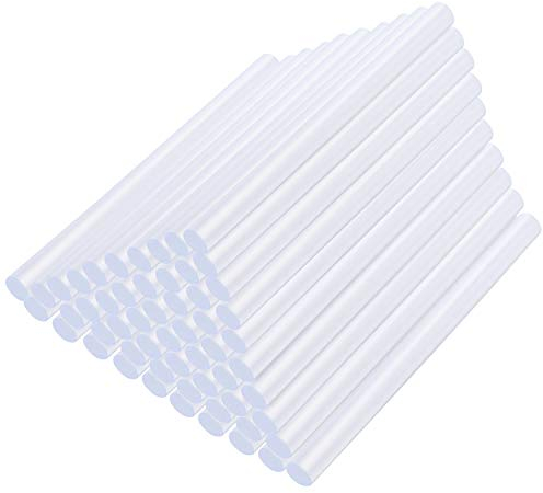 KEESIN Stick per Colla a Caldo, 11mm x 100mm, per 60W Colla a Colla, fai da te Art Craft, confezione da 50 Pezzi