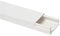 DEBFLEX 434002 Goulotte TV Cache multIPrise-Passe Cable Mural-Moulure 22/1X10-2 Mètres-Blanc-Debflex-434002