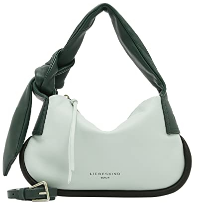 Liebeskind Berlin ERIN ANIMATION Hobo Schultertasche, Small (HxBxT 20cm x 31cm x 6.5cm), Frosty