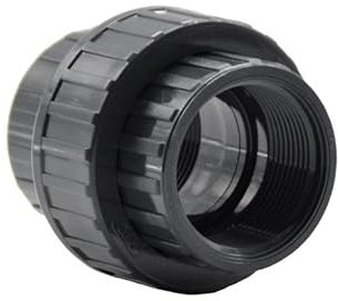 PVC Verschraubung | alle Varianten | Ø16mm - Ø110mm | Klebemuffe | Innengewinde | Außengewinde | PN 10 (2 Zoll x 2 Zoll, Innengewinde x Innengewinde)