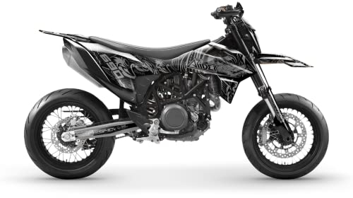 ARider Dekor (Aufkleber) passend für KTM 690 SMC-R 2019-2022 | Dragon Edition (Grau)