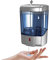 interhasa! Distributeur de désinfectant pour les mains - Distributeur automatique de savon liquide commercial - Sans contact - Pour cuisine et salle de bain - 600 ml - Argenté