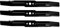 EGO Power+ AB5200D Z6 Ensemble de Lames de Rechange pour Tondeuse autoportée Noir 132,1 cm