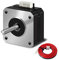 iMetrx Nema 17 Stepper Motor 42x23mm Pancake Motor 1.5A-3.8V 2 phase 4 wires 1.8 degrees with 1Meter cable for 3D Printer Motors