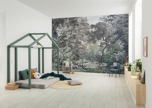 Komar Non-Woven Photo Wallpaper Wood Wide Web Size 400 x 250 cm Children's Bedroom Wallpaper
