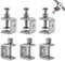 C Klemme, 6 Stück Zwingen, Fixierzange Einstellbar Klemmbereich, weldinger schraubzwinge, Trägerklemme, Zwingen Schraubklemme 0-2,5cm, Klemmen & Spanner, für Schweißen und Tischlerei, Autoreparatur