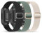 Wizvv 3 Stück Nylon Armband Kompatibel mit Fitbit Inspire 3，Elastisches Verstellbares Ersatzarmband für Fitbit Inspire 3 Fitness Tracker，Dehnbare Sport Loop Armbänder für Damen Herren
