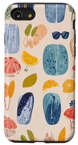 iPhone SE (2020) / 7 / 8 European Summer Aesthetic Italian Preppy Collage Vibe Case