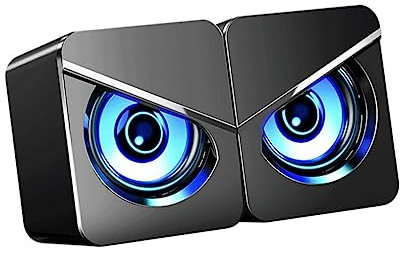 Artibetter Desktop Computer Speakers Usb Wired External Loudspeaker Box for Home Office Gaming