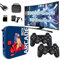 Console per videogiochi retrò,oltre 50.000 giochi classici,oltre 50 emulatori,4K HD sistema Emuelec 4.3,processore Aigame S905X, console emulatore plug and play con doppio controller wireless (256G)