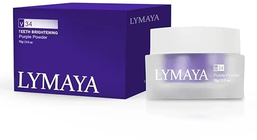 LYMAYA Poudre de Blanchiment Dentaire 15g, de Nouvelles Génération