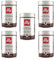 Multipack da 5 Barattoli di Illy Caffe Moka Tostatura Intensa 250 Grammi 100% Arabica Macinato