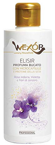 WEXOR ELISIR PROFUMA BUCATO ROSA INDIANA, VIOLETTA E FIORI DI ZENZERO 200ML