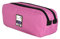 Viquel - Trousse 2 Compartiments Teknik Girl- Trousse Scolaire Grande capacité - Rose