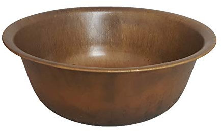 DREANNI Household Products Copper Pedicure Bowl, Rustic Copper Foot Rub Spa Beauty Salon Massage Pedicure Bowl Footbath Bowl, Wash Soak Spa Beauty Salon Massage Pedicure Bowl