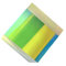 OSALADI 1stücke Optisches Glas Rgb Prisma Experimentierwürfel Für Physikunterricht Und Dekoration Für Schulen Und Kreative Anwendungen