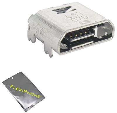 FLEXIPHONE Rechange connecteur de charge - Port Jack - Entrée micro USB - Charge de données pour Samsung Galaxy Tab E/Tab A/Tab 3 Lite