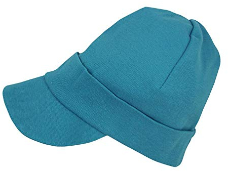 PICKAPOOH Kinder Schirmmütze Erik Bio-Baumwolle, Ocean, Gr. 48