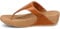 Fitflop Lulu Leather Toepost, Sandali Donna, Light Tan, 37 EU