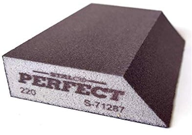 220 GRIT Angled Abrasive Grinding Sponge Sanding Blocks Pad Sandpaper Polishing STALCO