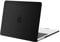 MOSISO Kompatibel mit MacBook Air 13 Zoll Hülle M4 M3 M2 2025 2024 2023 2022 A3240 A3113 A2681,Schützend Hartschale Schutzhülle Case Kompatibel für MacBook Air 13,6 Zoll Hülle, Schwarz