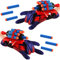 Anbobili 2 Set Launcher Handschuh, Hero Launcher Handgelenk Spielzeug, Spider Handschuhe Held Launcher Cosplay Glove Launcher, Hero Launcher Glove Lustiges Lernspielzeug Kostüm Requisiten für Kinde