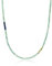 COAI Geschenkideen Herren Heishi Perlen Surfer Halskette aus Aventurin Lapislazuli Australischer Jade 50cm