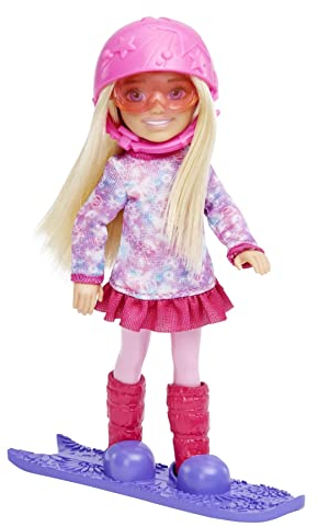 Mattel muñeca y Chelsea Snowboarder
