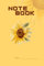 Notebook: Notebook, Sunflower notebook, parchment paper, yellow color,100Pages ,6 x 9 inches
