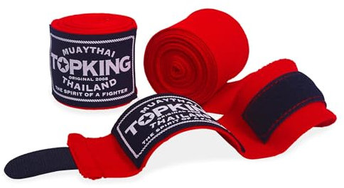 BOXSERBANDAGEN/WÄRCHEN 4M TOP KING 4M ROT