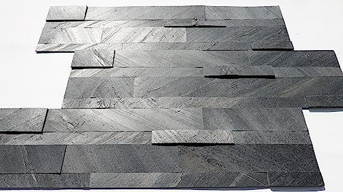 Steinfurnier Naturstein Wandverkleidung Universal ECHTSTEIN Marmor Schiefer Basalt Quarzit Steinplatte