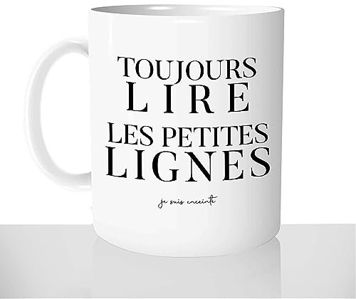 Mug Annonce de Grossesse - Tasse Cadeau Idées Cadeaux Original - Naissance Femme Enceinte Bébé Mignon