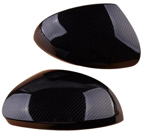 Spiegelkappen 2 Stück Rückspiegel-Abdeckkappe Zierrahmengehäuse Für VW Für Tiguan 2009–2016 Aussenspiegel Spiegelkappe