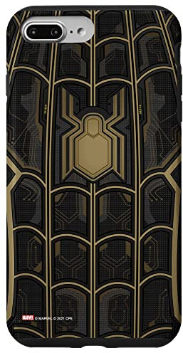 iPhone 7 Plus/8 Plus Marvel Spider-Man No Way Home Black and Gold Suit Case
