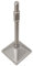 TABODD Jack Hammer 1-1/8 Hex Shank Tamper Shank Compactor with 6x6in Plate, Anti Shock Jack Hammer Compactor Hex Spline Rammer Concrete Landscaper Builder Groundwork Tools for Demolition Jackhammer