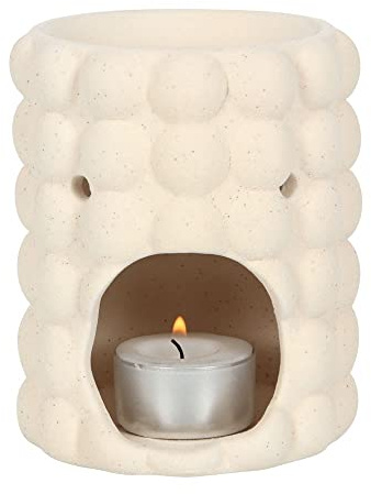 Something Different Speckle Bubble Oil Burner (One Size) (Cream)