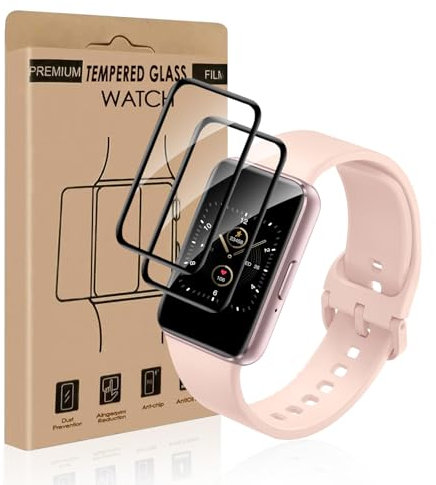 VSEER 2 Stück Schutzfolie für Panzerglas für Samsung Galaxy Fit 3, Hohe Auflösung Anti-Staub für Samsung Galaxy Fit 3 Schutzglas, Kratzfest Wasserdicht HD Samsung Galaxy Fit 3 Panzer Schutz Glas