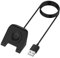 NUOBESTY Replacement USB Charging Stand for Fossil Smart Watches Durable Tpe Material Portable Charger Holder for Home and Travel