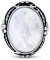Süden Western Native American Stil Leaf Large Oval Gemstone Boho Moonstone Statement Ring Western-Schmuck Für Frauen .925 Sterling Silber
