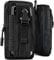 ONEFLOW Survival Case für Samsung Galaxy, Apple iPhone, Huawei, Sony, usw. - Gürteltasche aus Nylon, Handytasche mit Karabiner, Handy Gürtel Tasche Outdoor Handyhülle, Schwarz