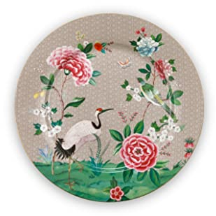 Pip Studio Blushing Birds Platzteller Khaki 32 cm