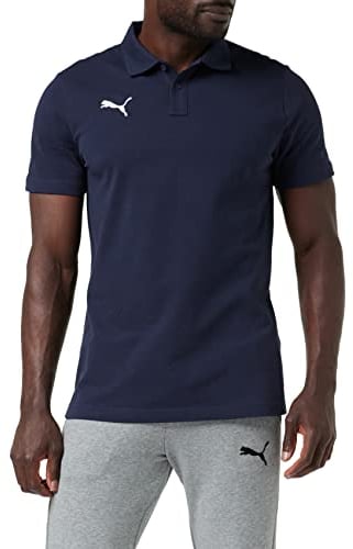 PUMA Herren teamGOAL 23 Casuals Polo Poloshirt, Peacoat, XL