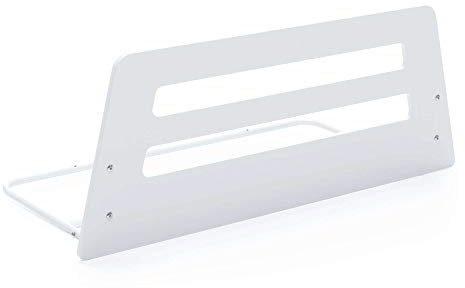 Alondra Barrera Seguridad Niños Cama. Barandilla Cama Niño de Madera Blanca 104 cm Largo x 40 cm Altura. Barrera Cama para Niños, Niñas, Bebé, Unisex, de Madera Pino Lacada y Fácil Instalación