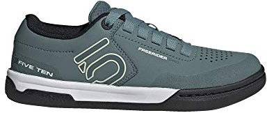 adidas Damen Five Ten Freerider Pro, Mountainbike-Schuhe, Hazy Emerald/Hazy Emerald/Sand, 41.5 EU