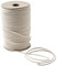 IPEA Corda di Cotone Macrame Colore Naturale – 4 mm x 200 Metri – Rotolo Super Lungo – Filo da Cucito per Lavorazioni Artigianali, Decorazioni, Arazzi, Tende, Tinta unita
